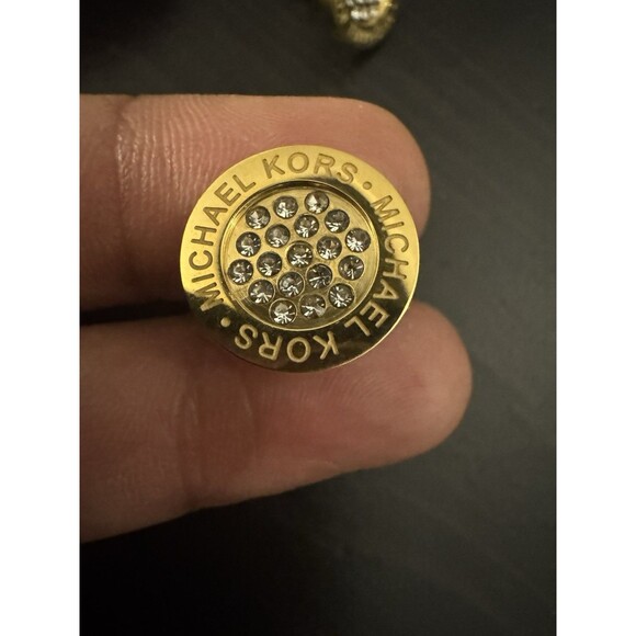 Michael Kors Limited Edition Diamanté Sparkle Stud Earrings - Picture 7 of 9